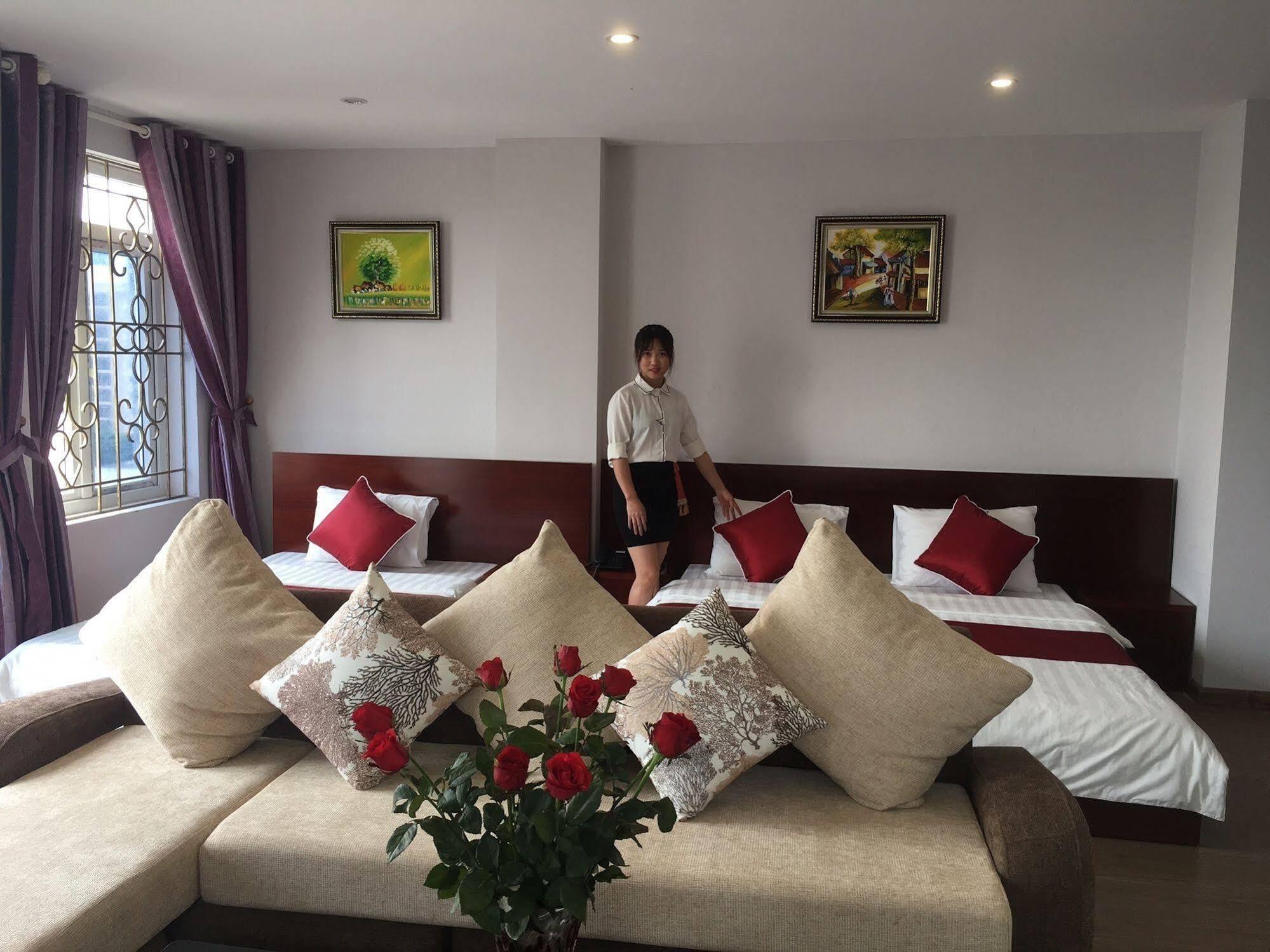 New Amely Hotel Hanoi Buitenkant foto