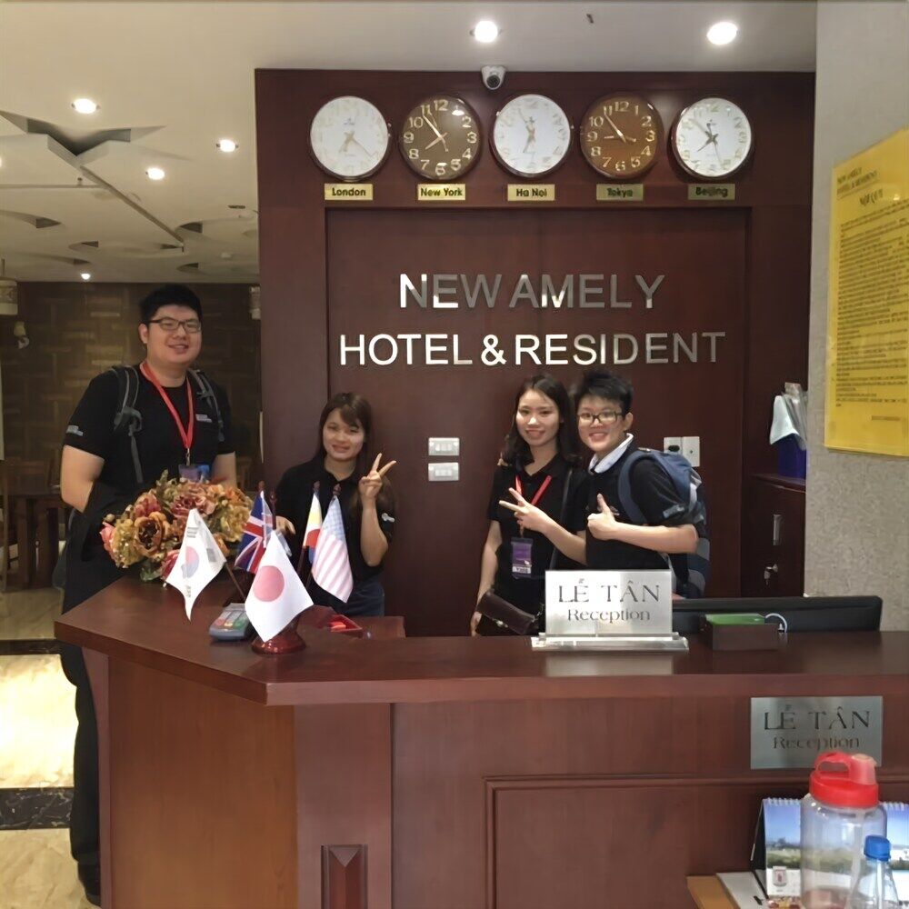New Amely Hotel Hanoi Buitenkant foto