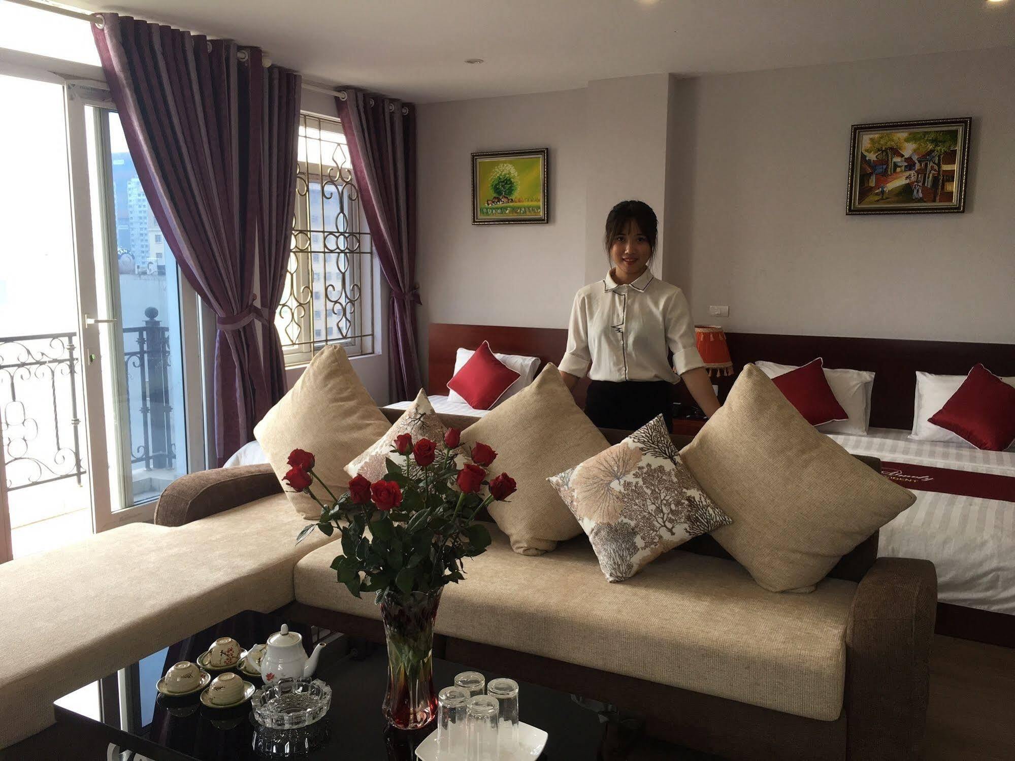 New Amely Hotel Hanoi Buitenkant foto